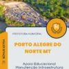 Apostila Apoio Educacional Manutenção Infraestrutura limpeza Prefeitura de Porto Alegre do Norte MT 2024