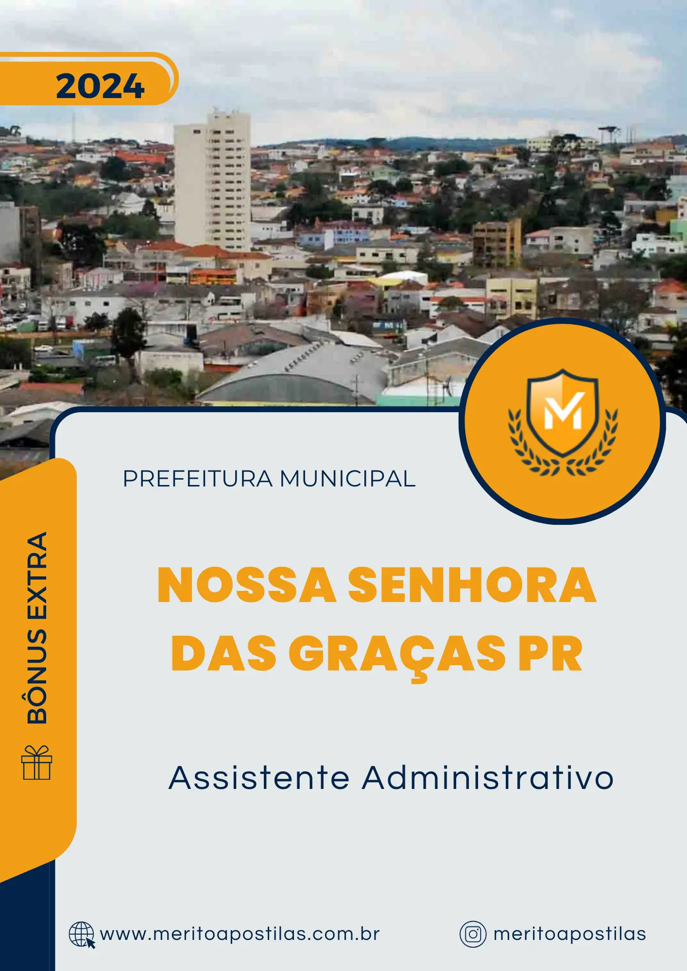 Apostila Assistente Administrativo Prefeitura de Nossa Senhora das Graças PR 2024