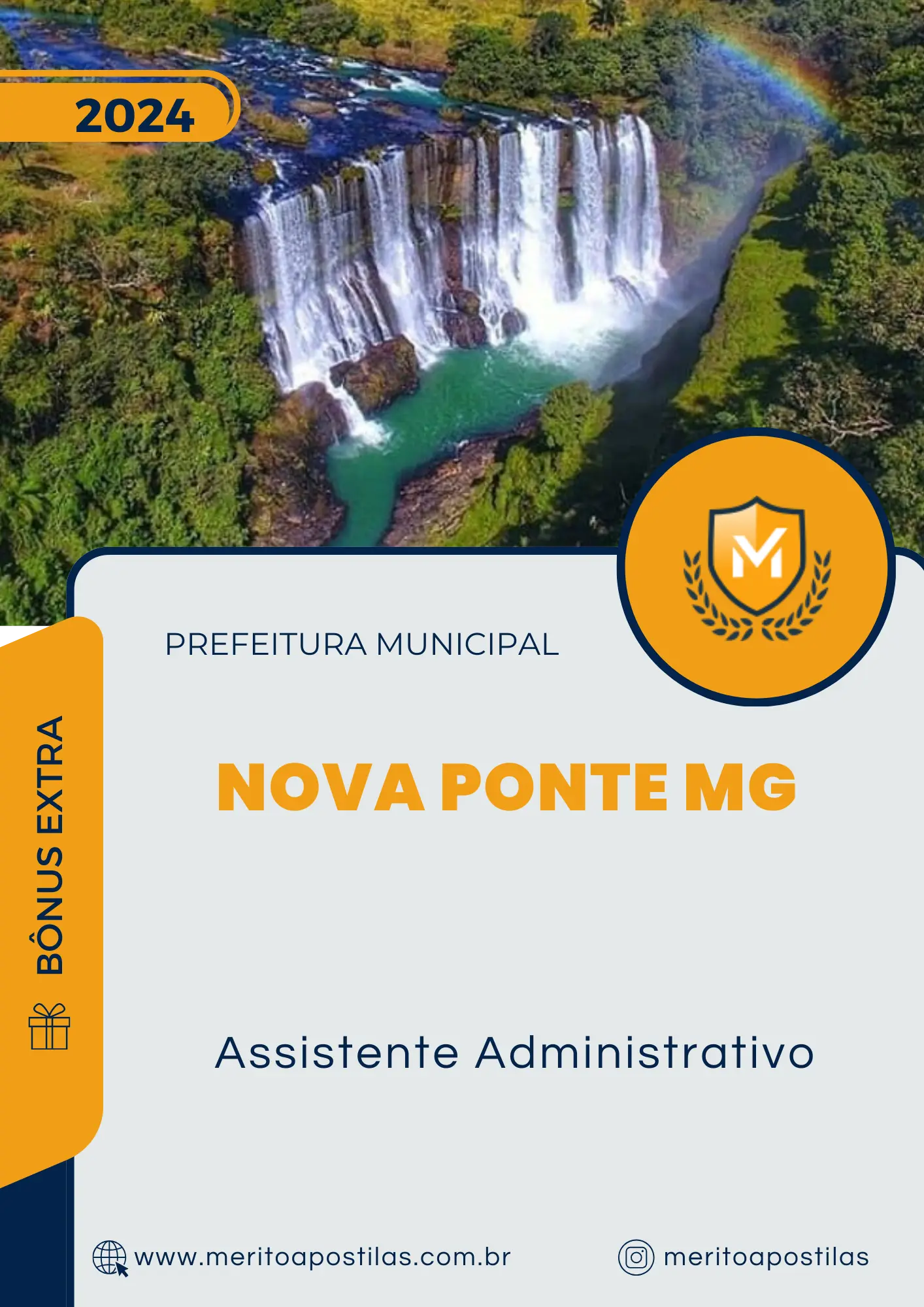 Apostila Assistente Administrativo Prefeitura de Nova Ponte MG 2024