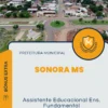 Apostila Assistente Educacional Ens. Fundamental Prefeitura de Sonora MS 2024