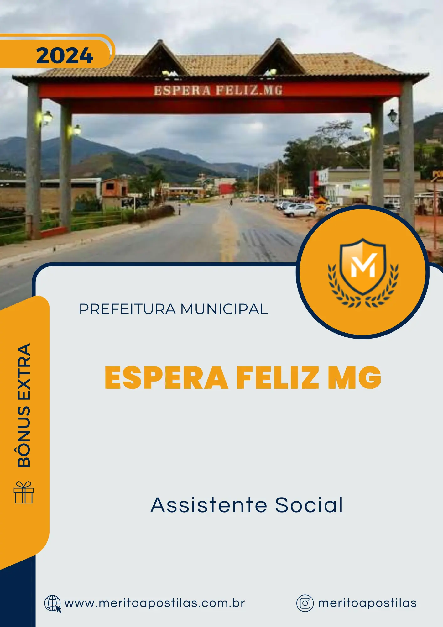 Apostila Assistente Social Prefeitura de Espera Feliz MG 2024