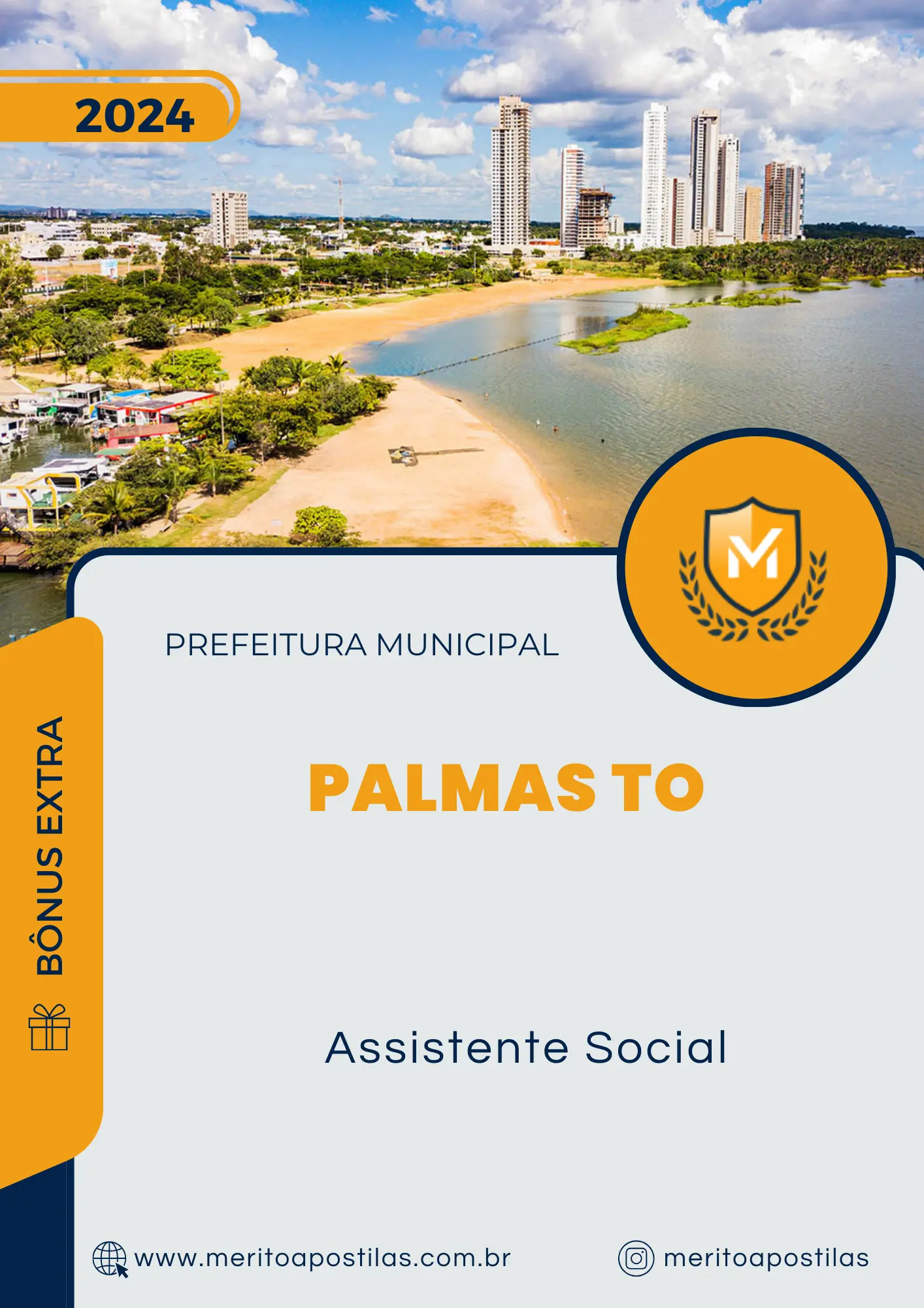 Apostila Assistente Social Prefeitura de Palmas TO 2024