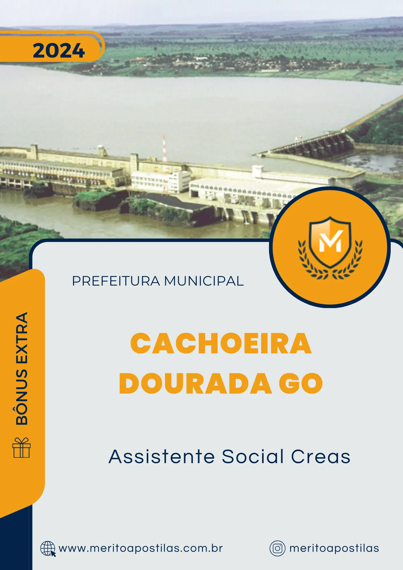 Apostila Assistente Social Creas Prefeitura de Cachoeira Dourada GO 2024