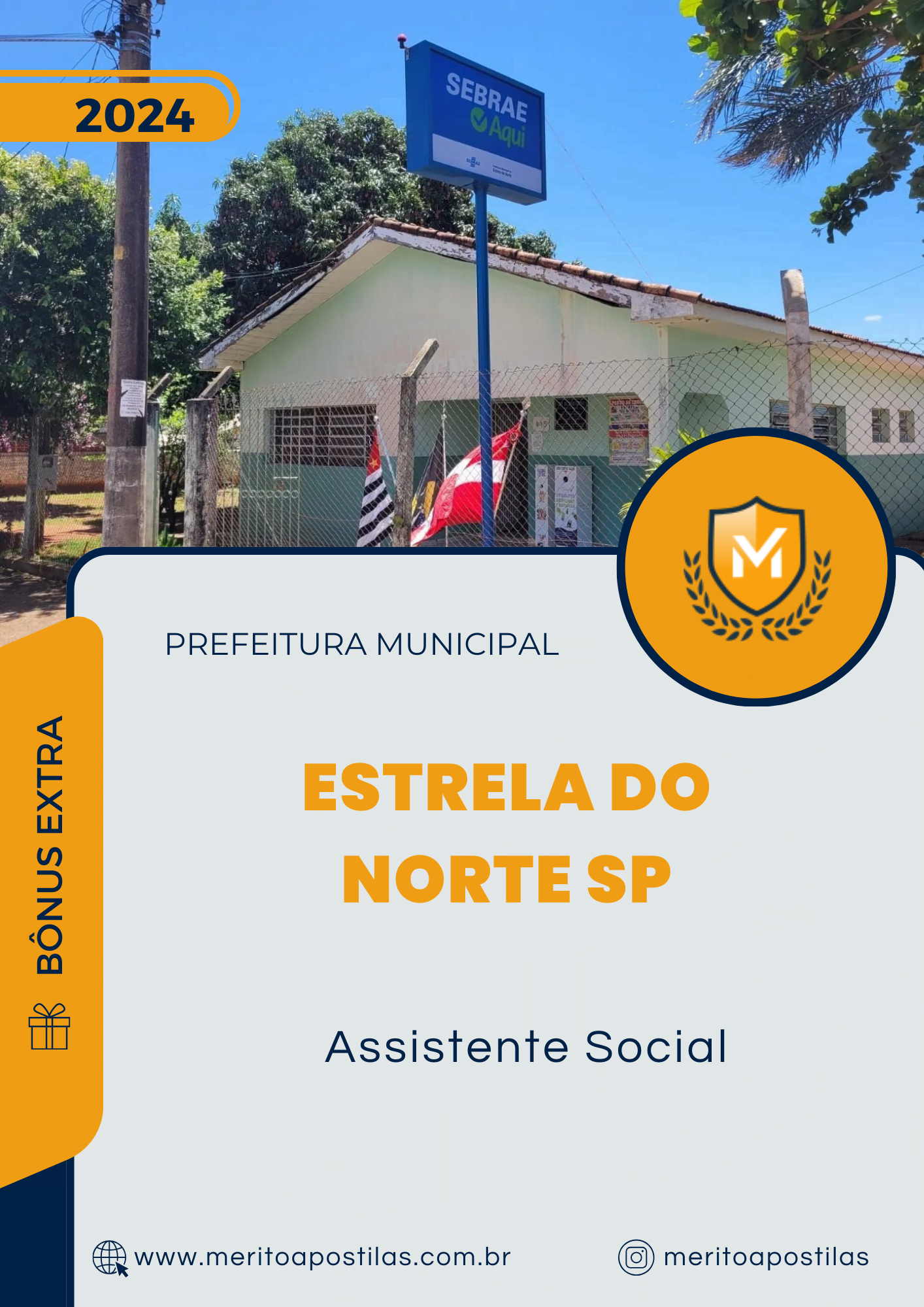 Apostila Assistente Social Prefeitura de Estrela do Norte SP 2024