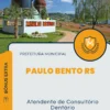Apostila Atendente de Consultório Dentário Prefeitura de Paulo Bento RS 2024