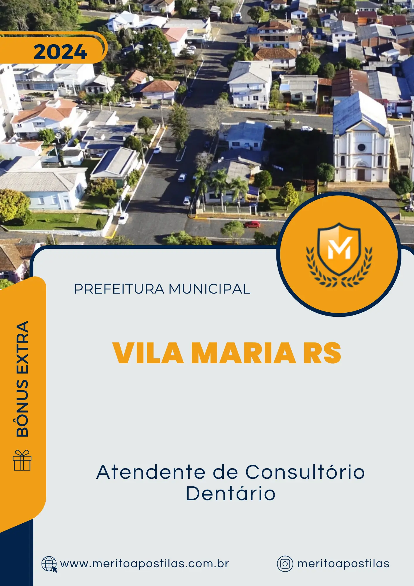 Apostila Atendente de Consultório Dentário Prefeitura Vila Maria RS 2024