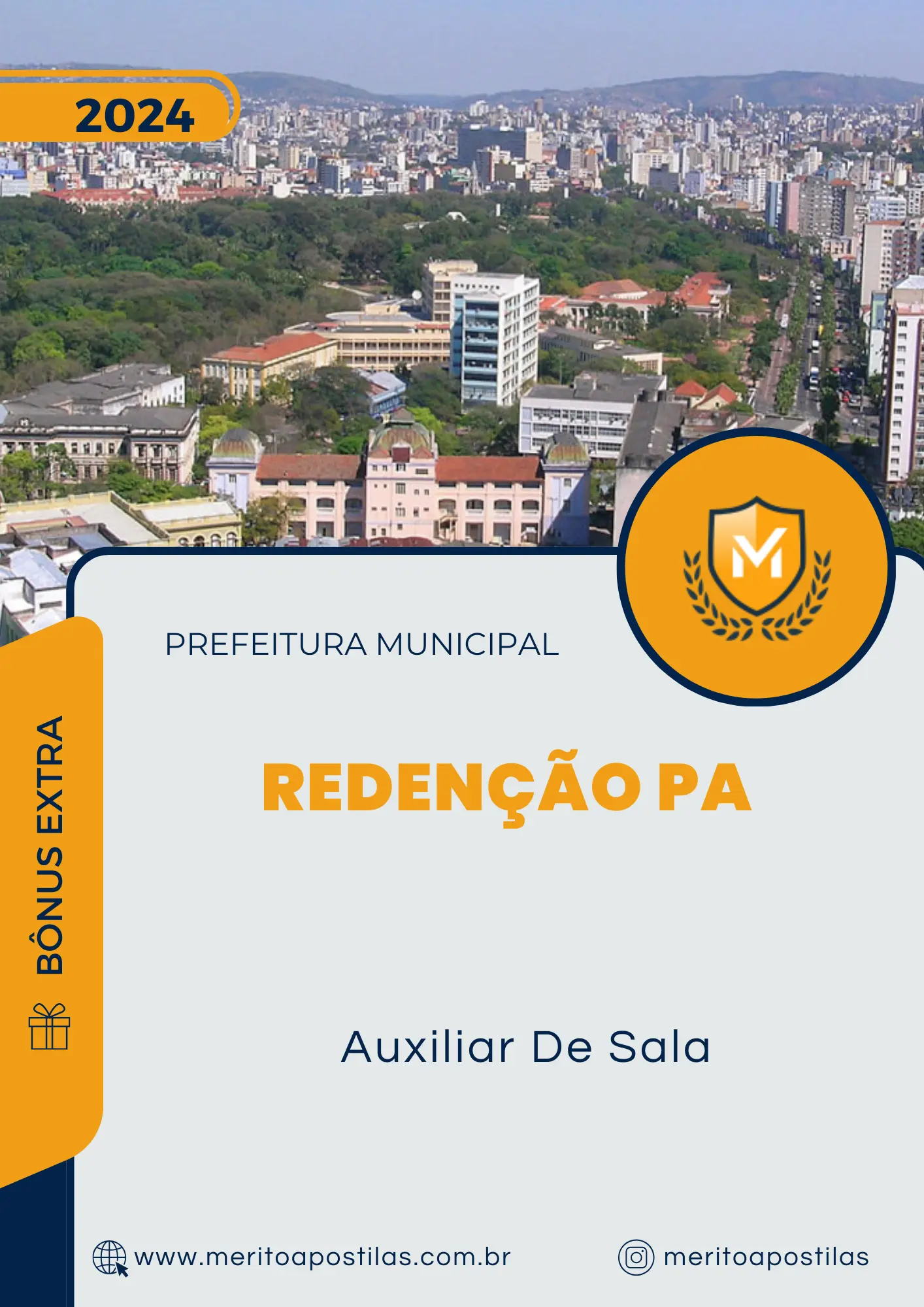 Apostila Auxiliar De Sala Prefeitura de Redenção PA 2024