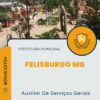 Apostila Auxiliar De Serviços Gerais Prefeitura Felisburgo MG 2024