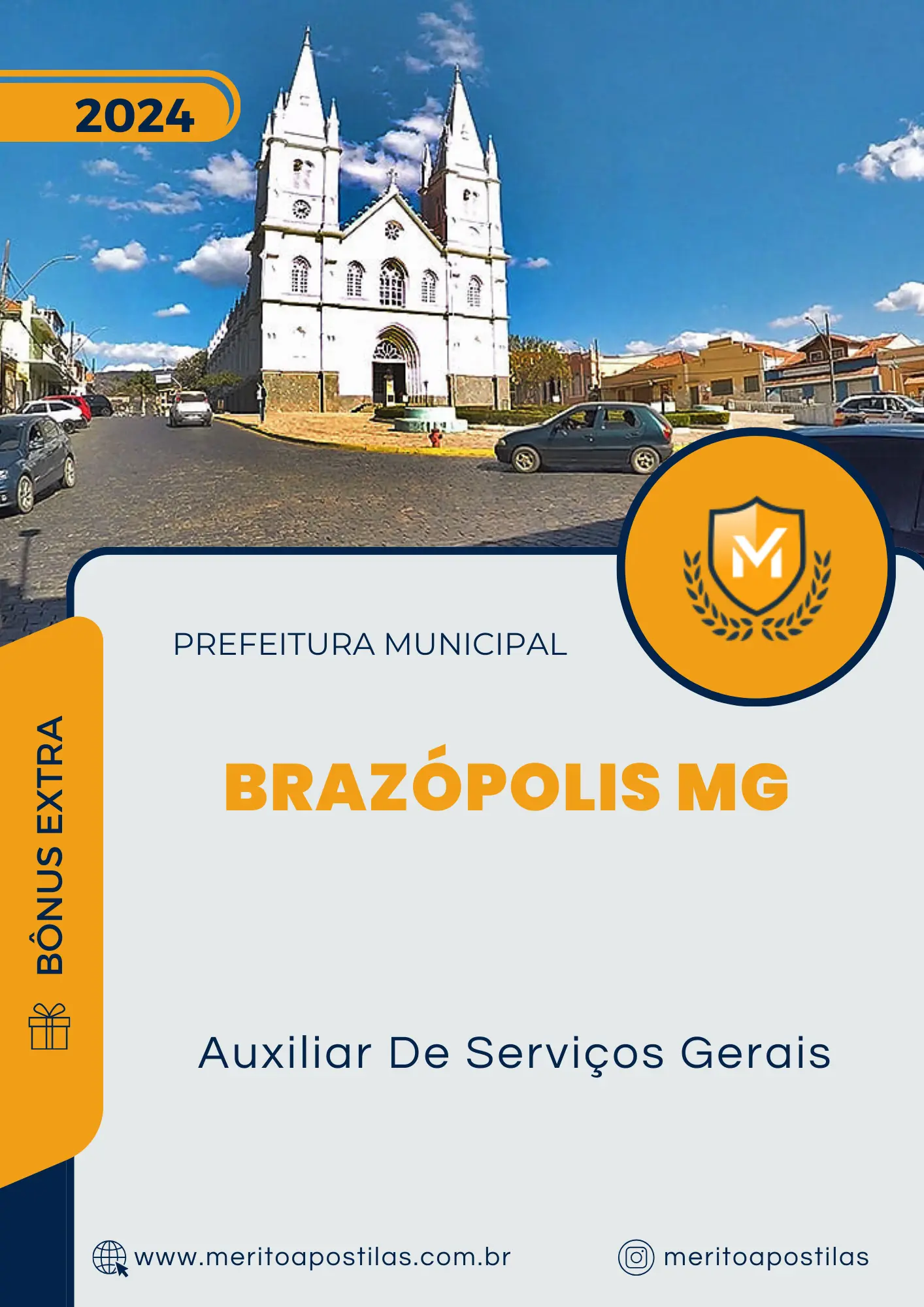 Apostila Auxiliar De Serviços Gerais Prefeitura de Brazópolis MG 2024