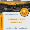Apostila Auxiliar De Serviços Gerais Prefeitura de Santa Rita de Minas MG 2024