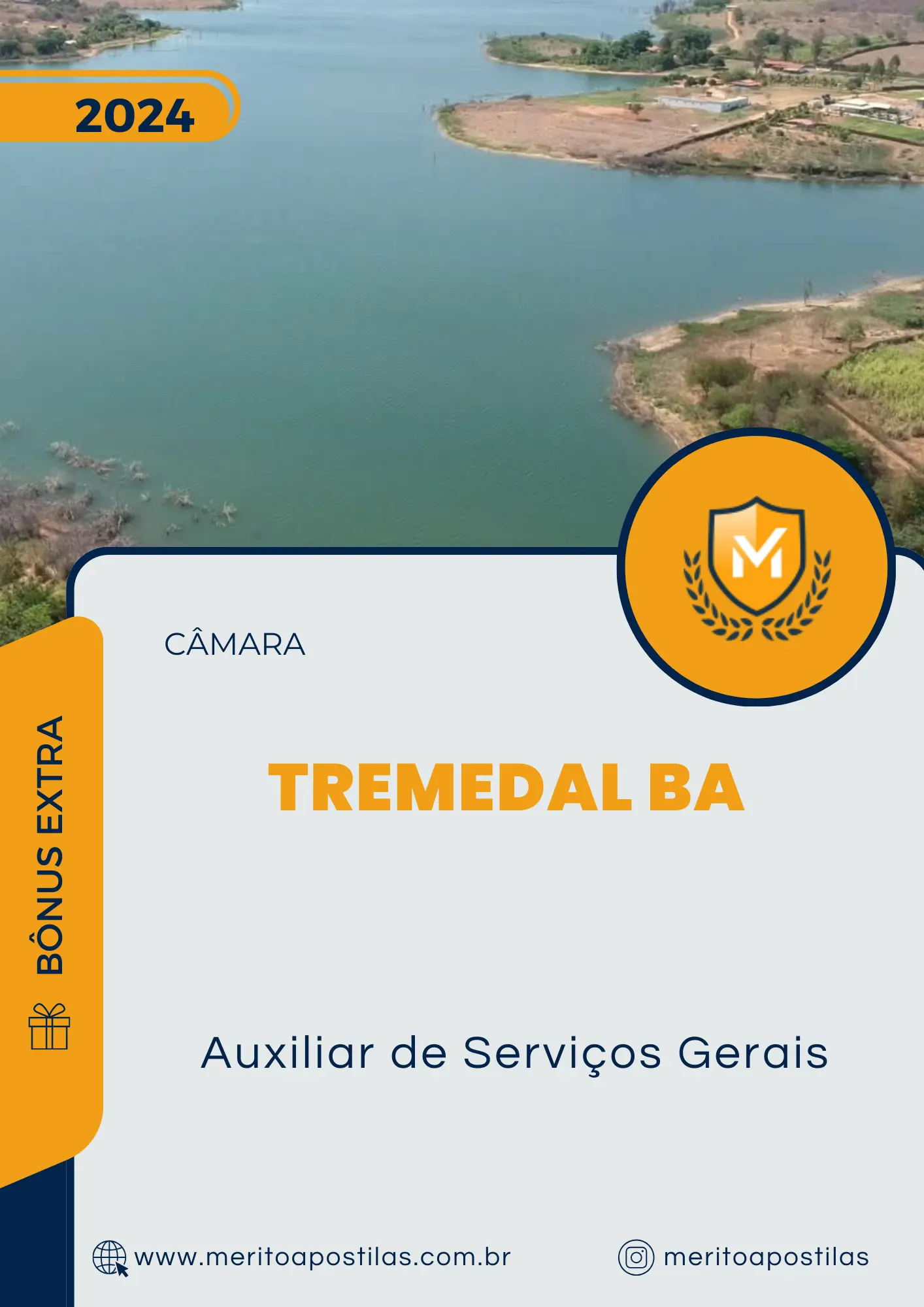 Apostila Auxiliar de Serviços Gerais Câmara de Tremedal BA 2024