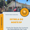Apostila Chefe De Seção De Controle De Manutenção De Frota Prefeitura de Estrela do Norte SP 2024