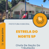 Apostila Chefe De Seção De Tributação Prefeitura de Estrela do Norte SP 2024