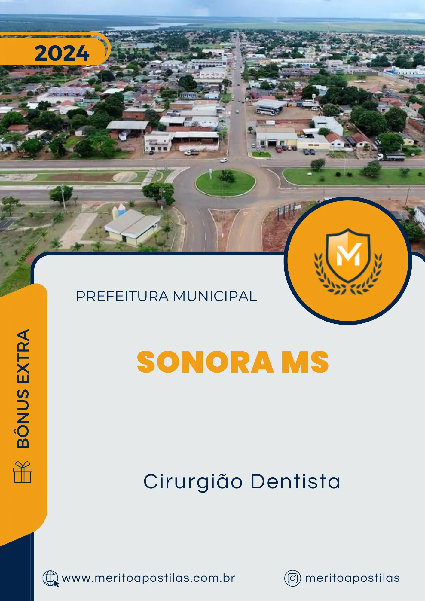 Apostila Cirurgião Dentista Prefeitura de Sonora MS 2024