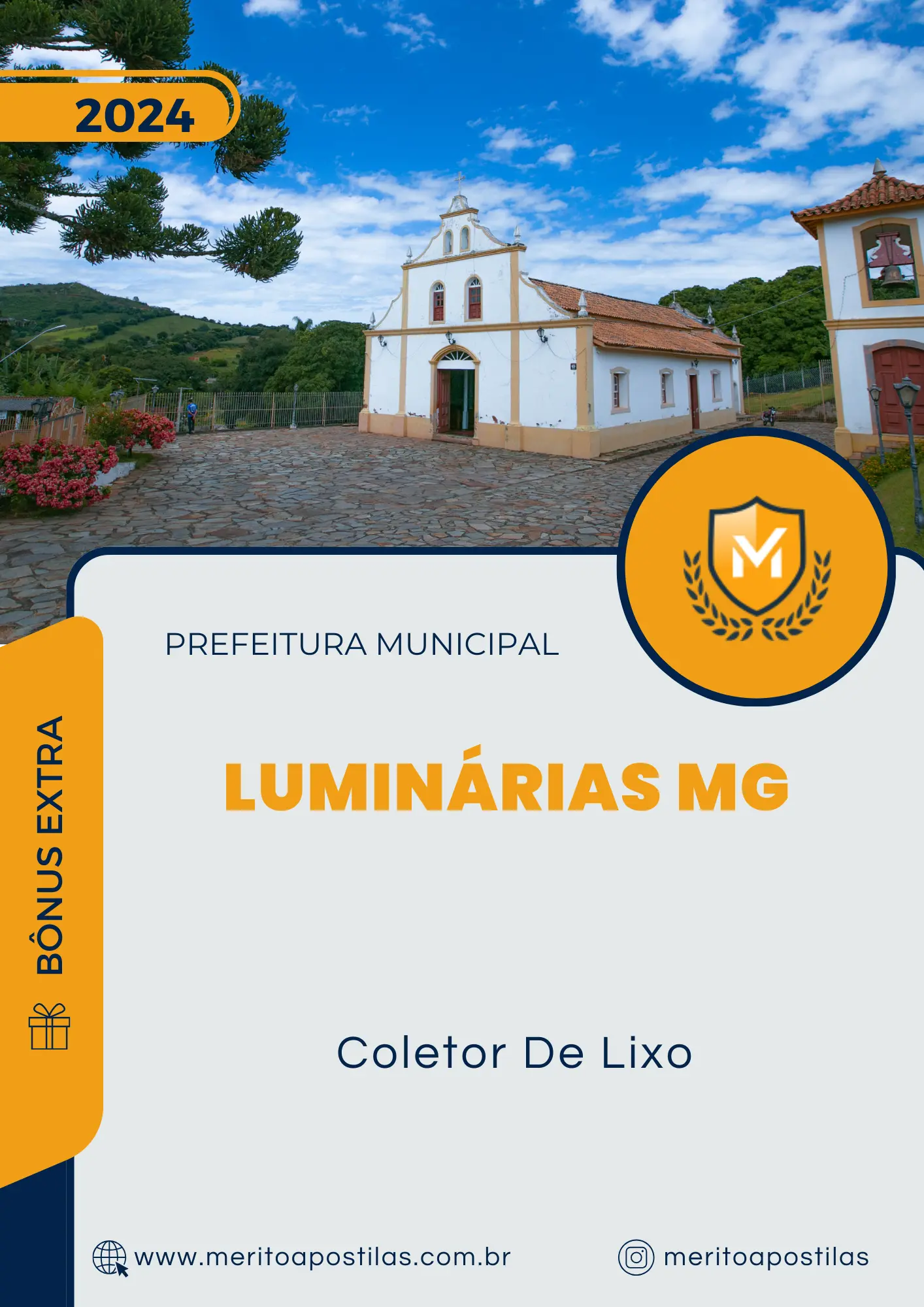 Apostila Coletor De Lixo Prefeitura de Luminárias MG 2024