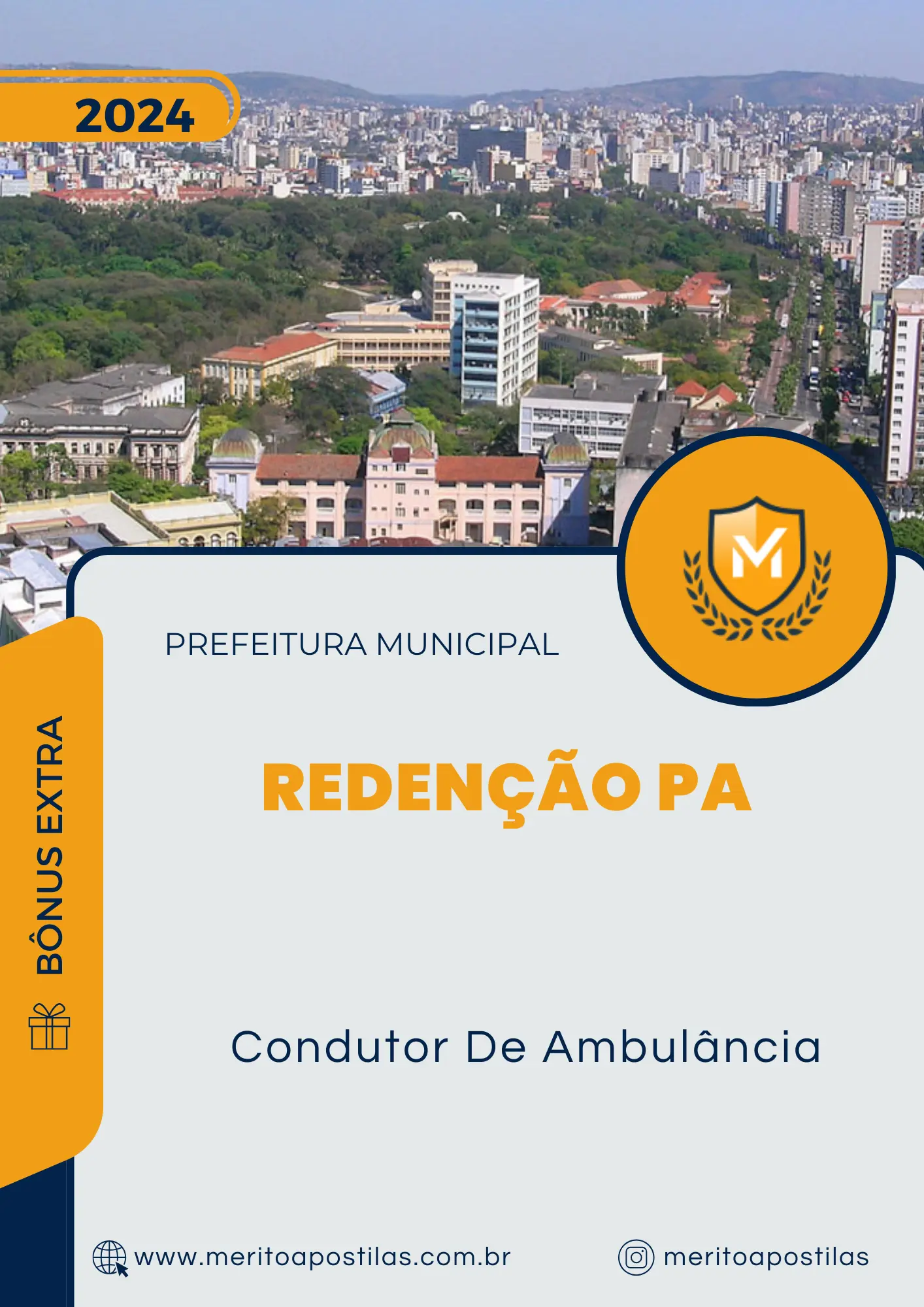 Apostila Condutor De Ambulância Prefeitura de Redenção PA 2024