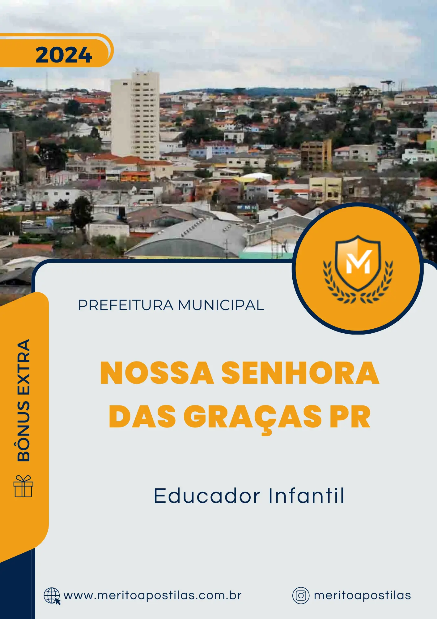 Apostila Educador Infantil Prefeitura de Nossa Senhora das Graças PR 2024