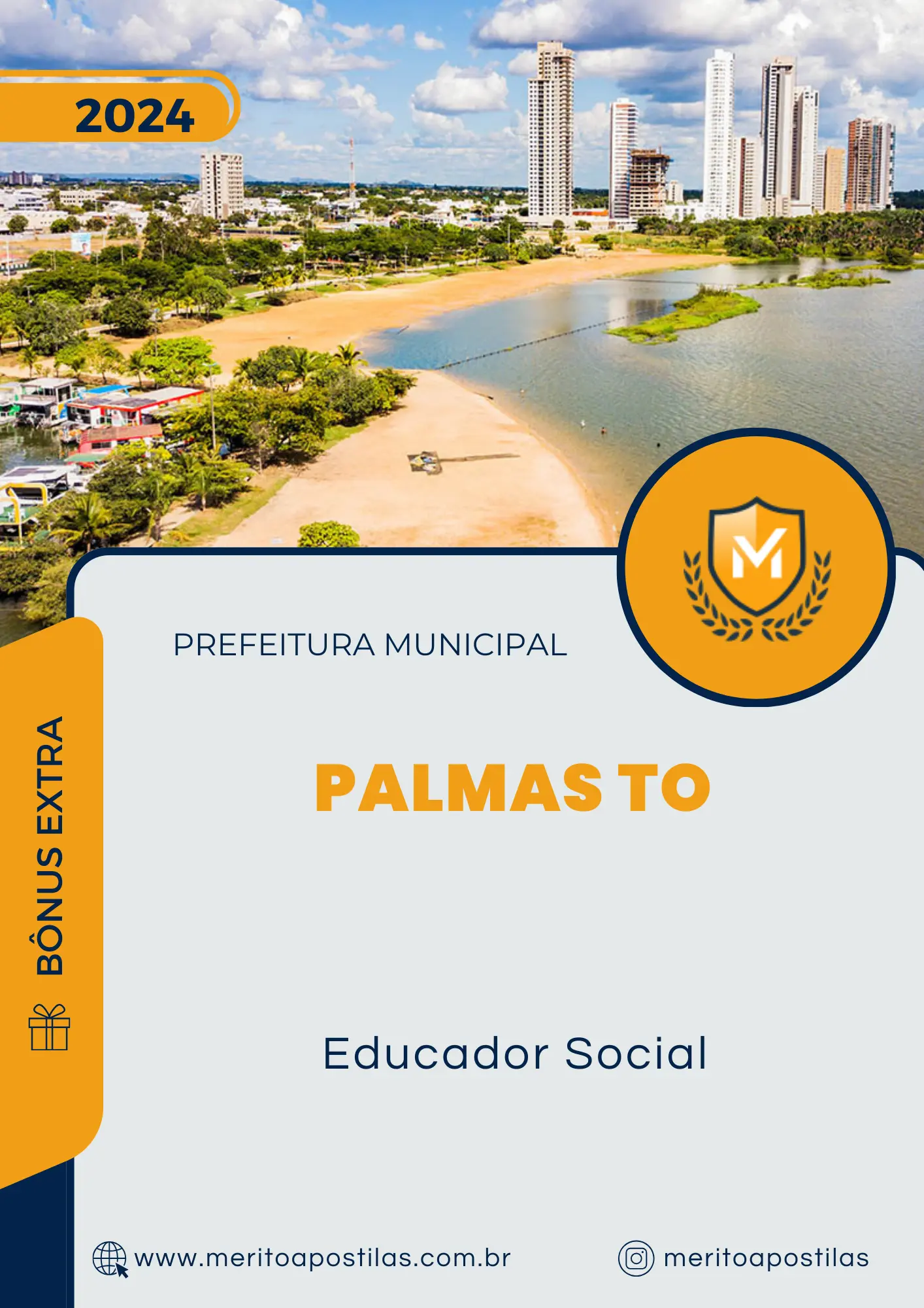 Apostila Educador Social Prefeitura de Palmas TO 2024