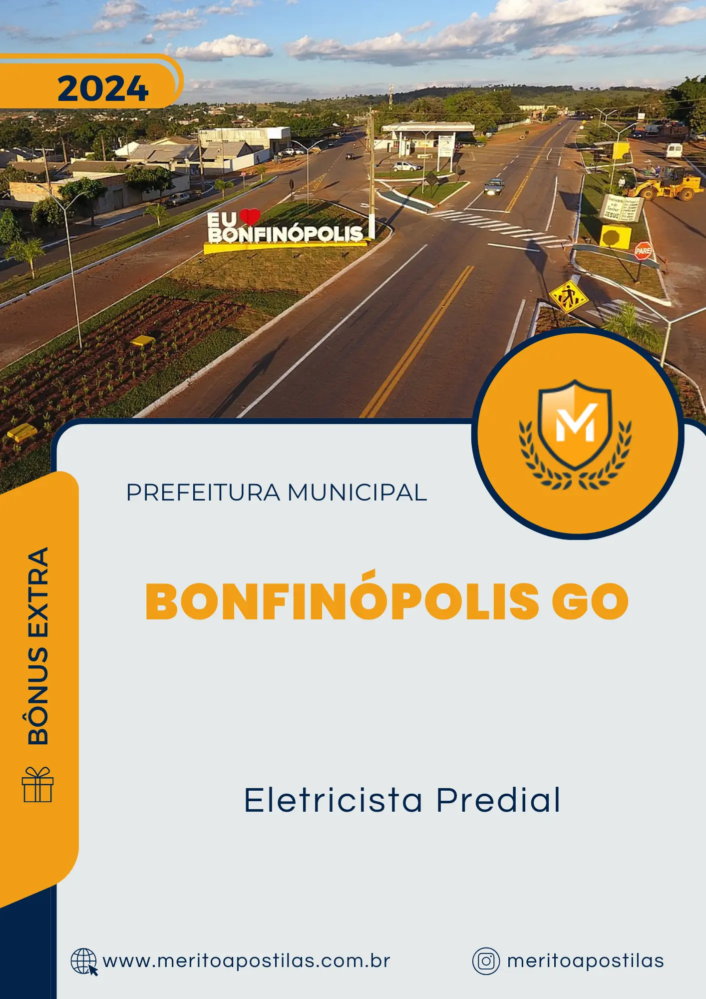Apostila Eletricista Predial Prefeitura Bonfinópolis GO 2024