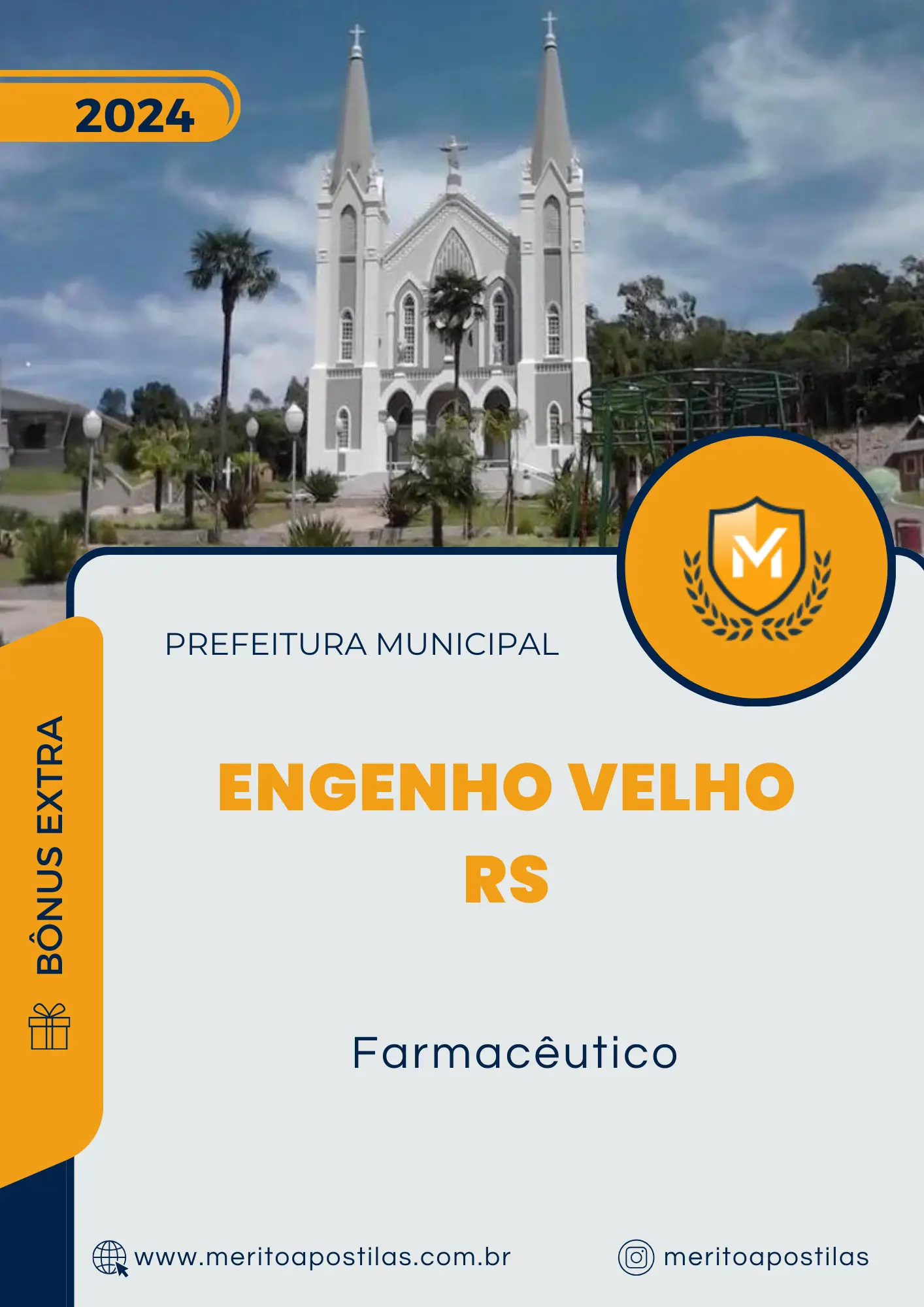 Apostila Farmacêutico Prefeitura de Engenho Velho RS 2024