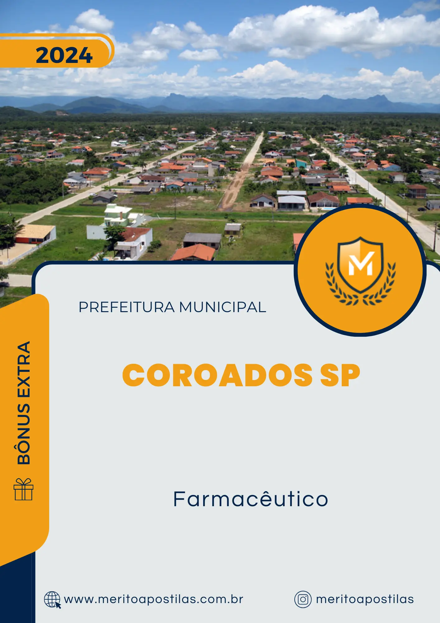 Apostila Farmacêutico Prefeitura de Coroados SP 2024