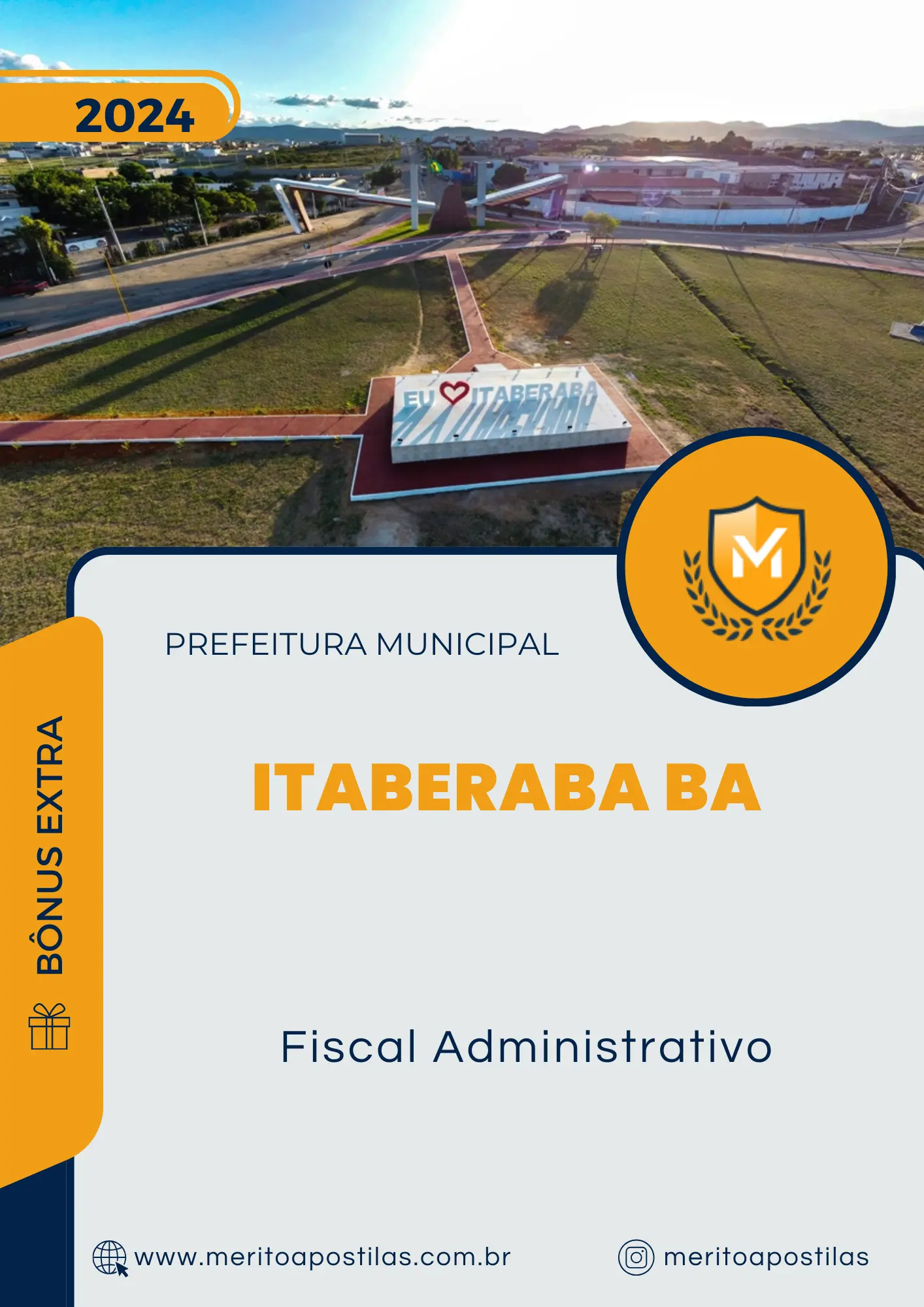 Apostila Fiscal Administrativo Prefeitura de Itaberaba BA 2024