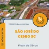 Apostila Fiscal de Obras Prefeitura de São José do Cedro SC 2024