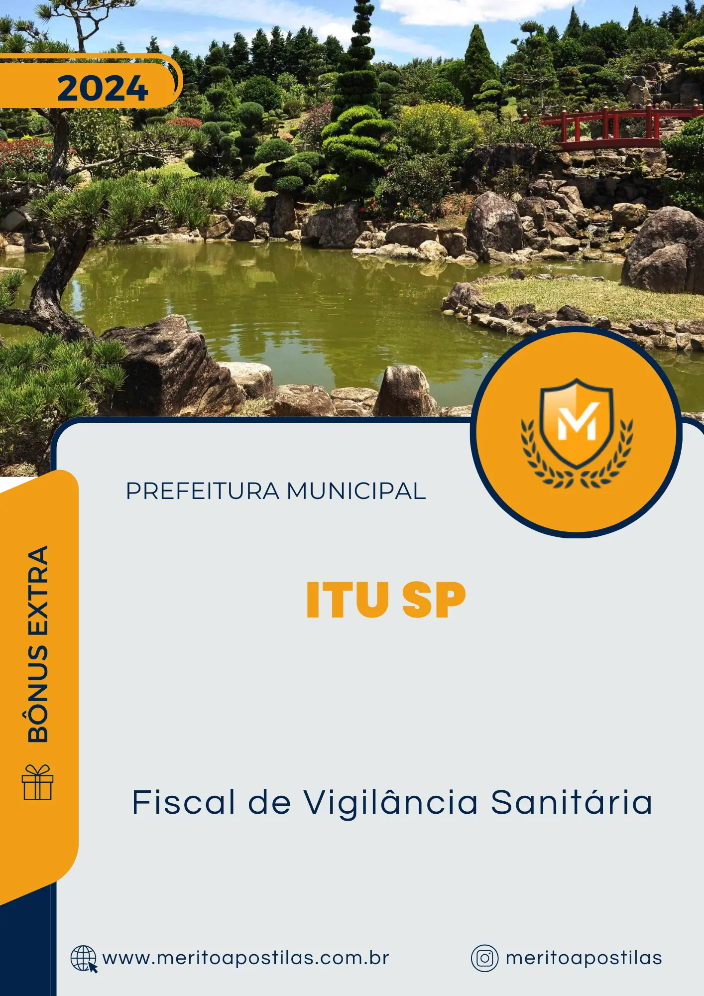 Apostila Fiscal de Vigilância Sanitária Prefeitura de Itu SP 2024