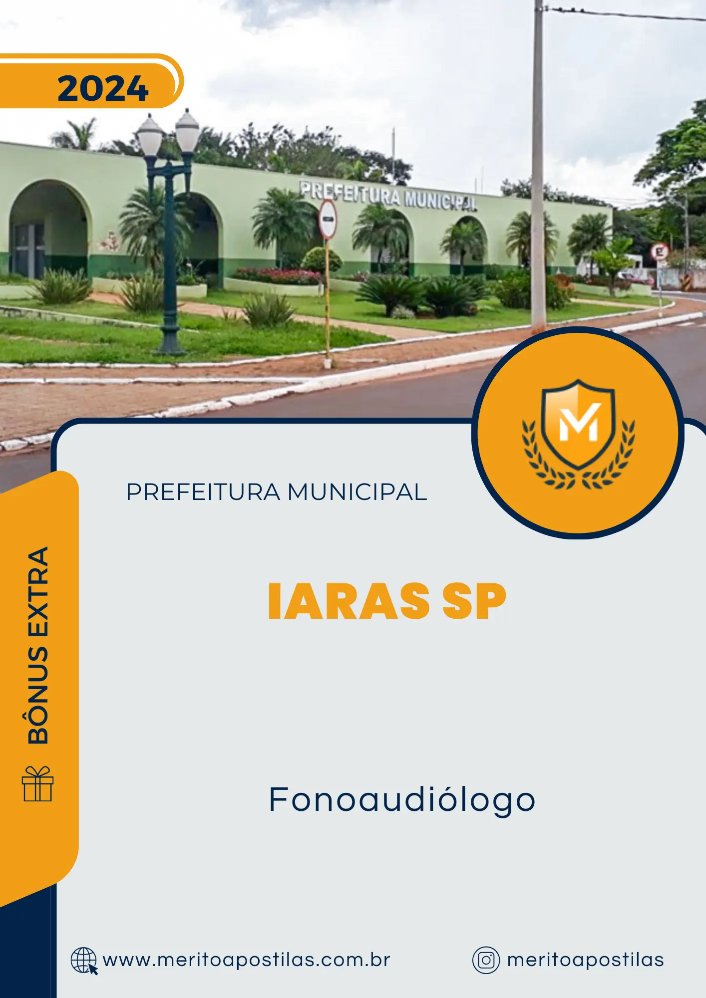 Apostila Fonoaudiólogo Prefeitura de Iaras SP 2024