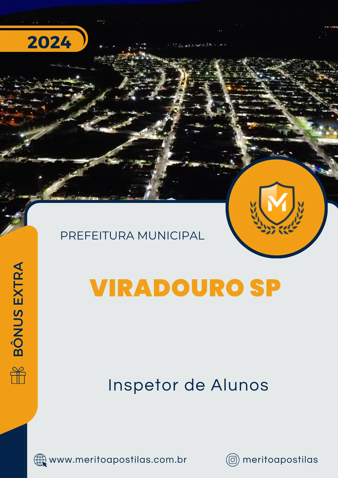 Apostila Inspetor de Alunos Prefeitura Viradouro SP 2024