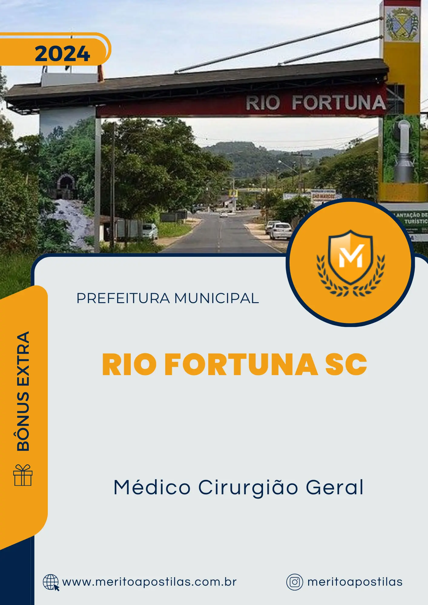 Apostila Médico Cirurgião Geral Prefeitura de Rio Fortuna SC 2024