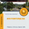 Apostila Médico Clínico Geral 20h Prefeitura de Rio Fortuna SC 2024
