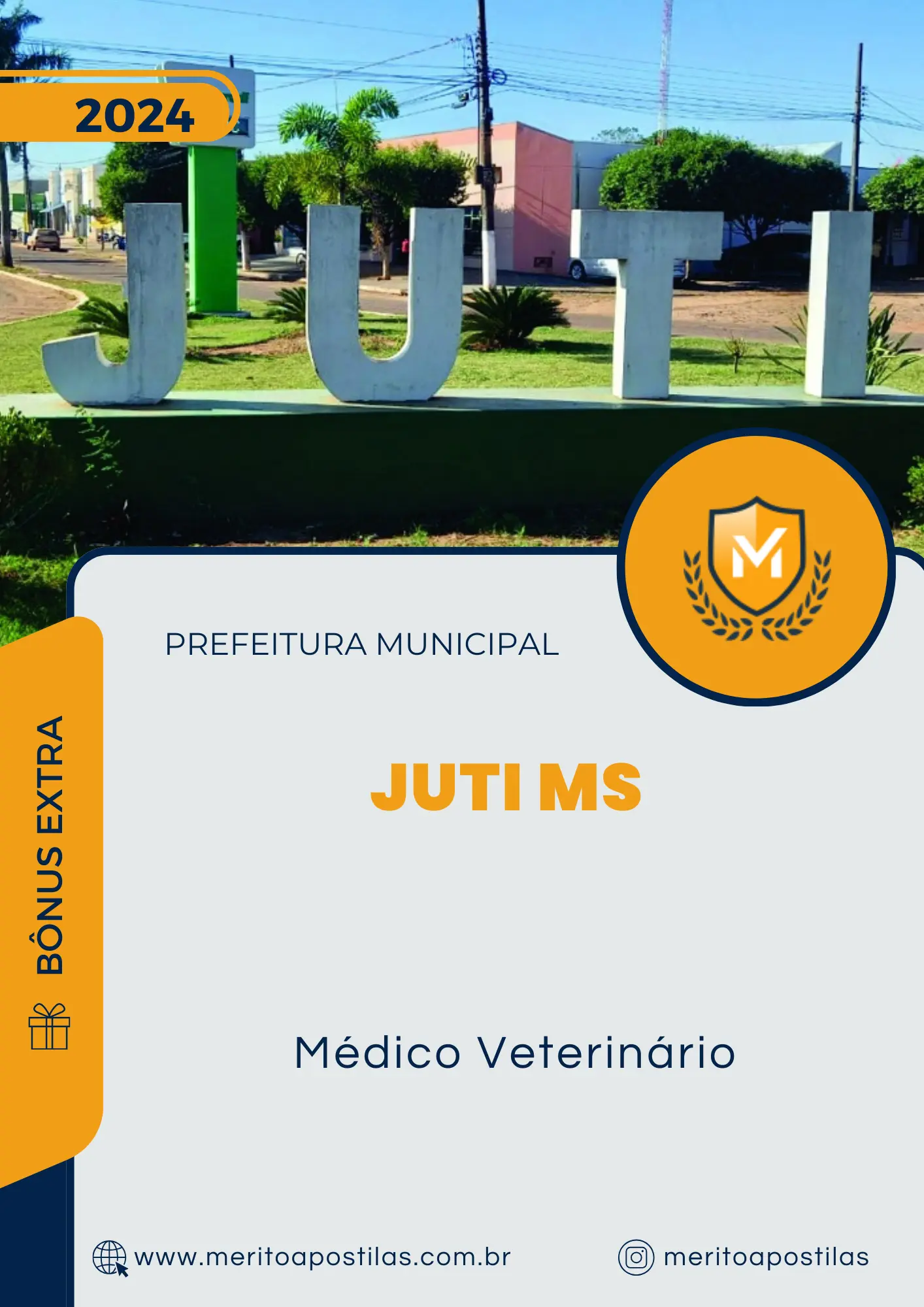 Apostila Médico Veterinário Prefeitura de Juti MS 2024