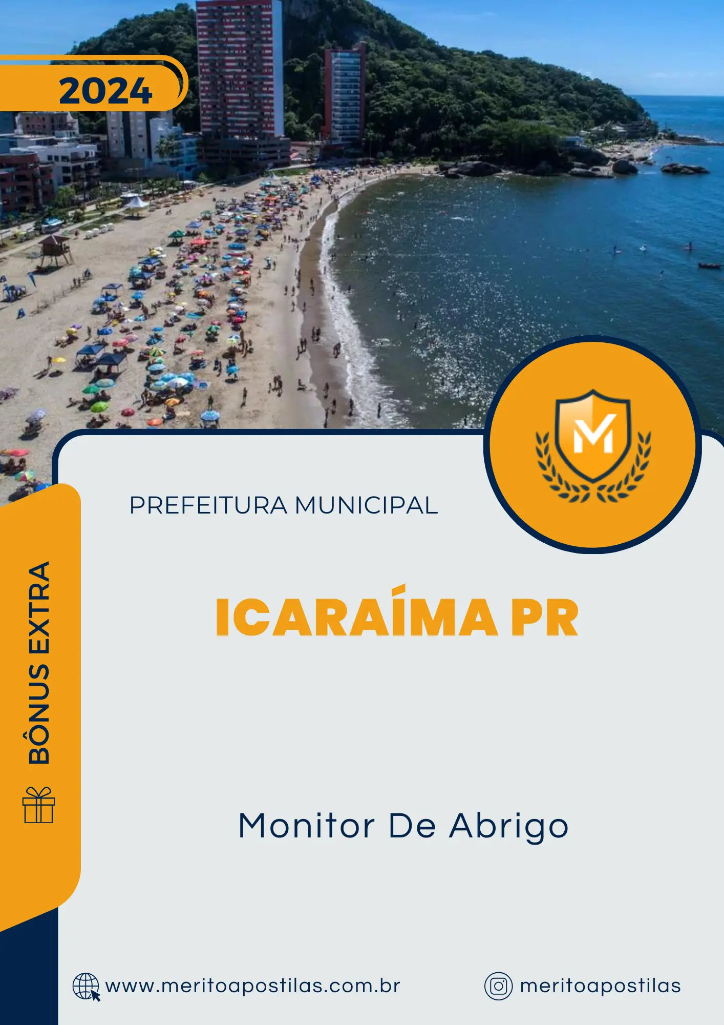 Apostila Monitor De Abrigo Prefeitura de Icaraíma PR 2024