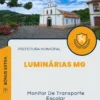 Apostila Monitor De Transporte Escolar Prefeitura de Luminárias MG 2024