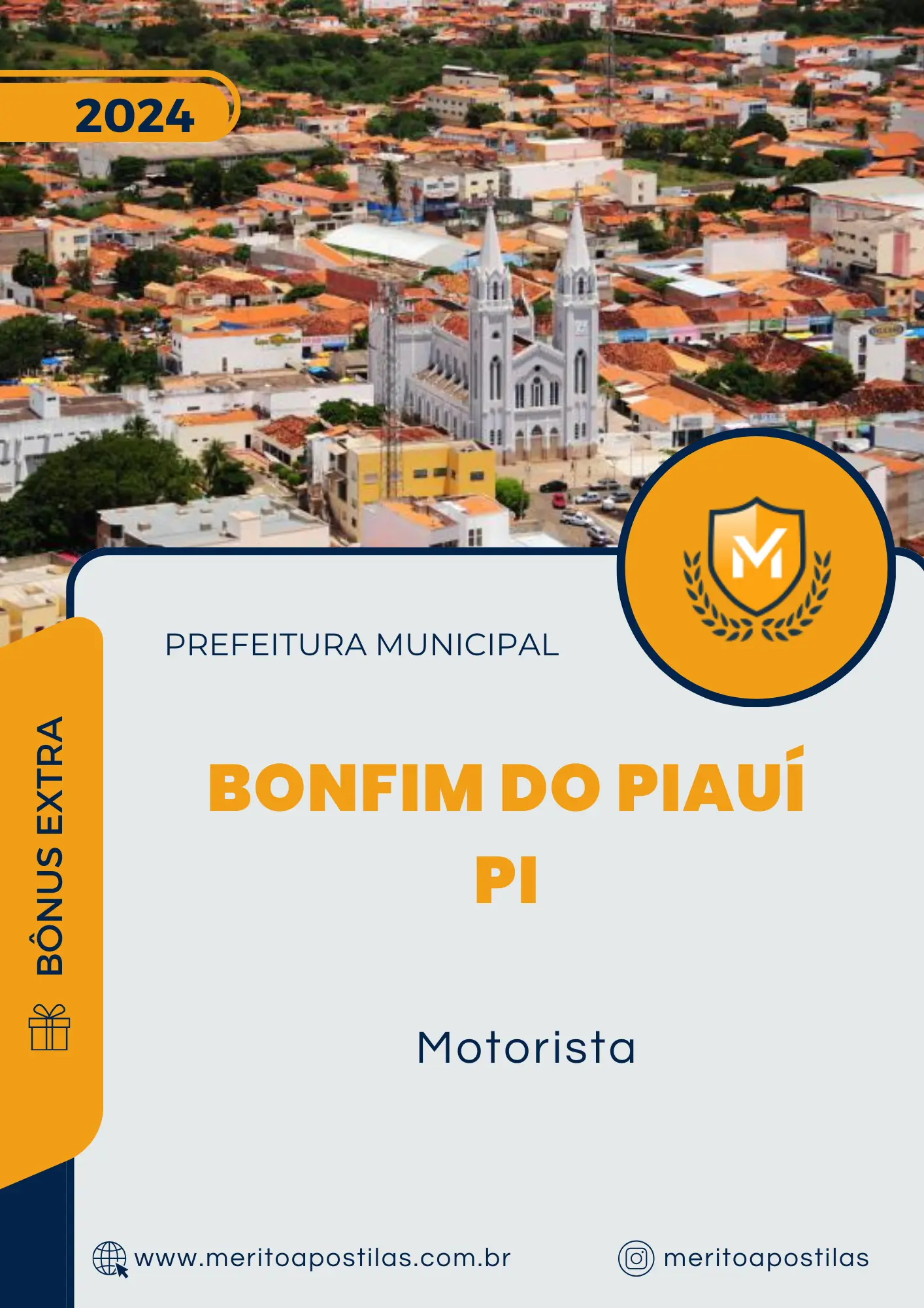 Apostila Motorista Prefeitura Bonfim do Piauí PI 2024