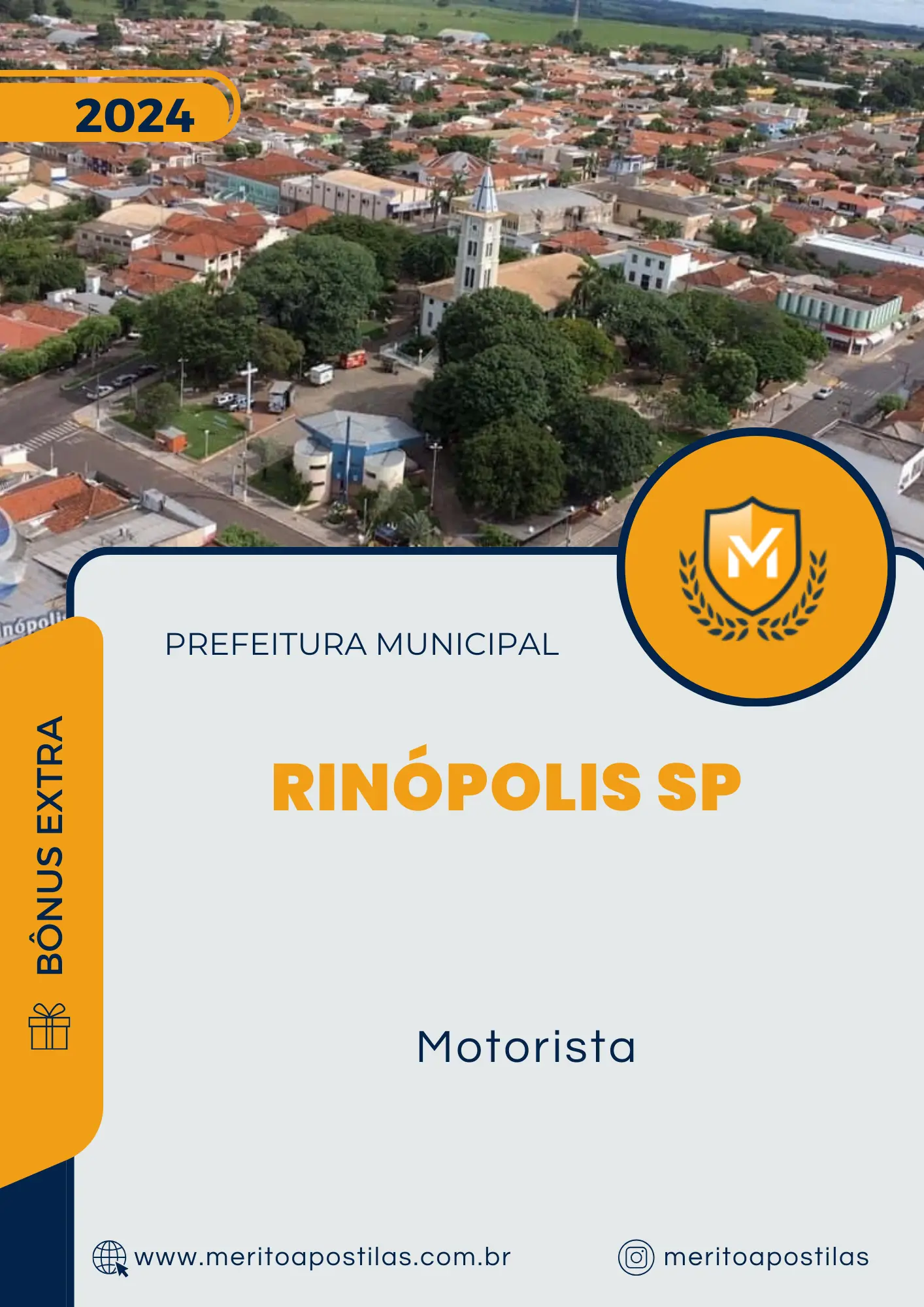 Apostila Motorista Prefeitura Rinópolis SP 2024