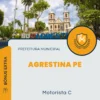 Apostila Motorista C Prefeitura de Agrestina PE 2024