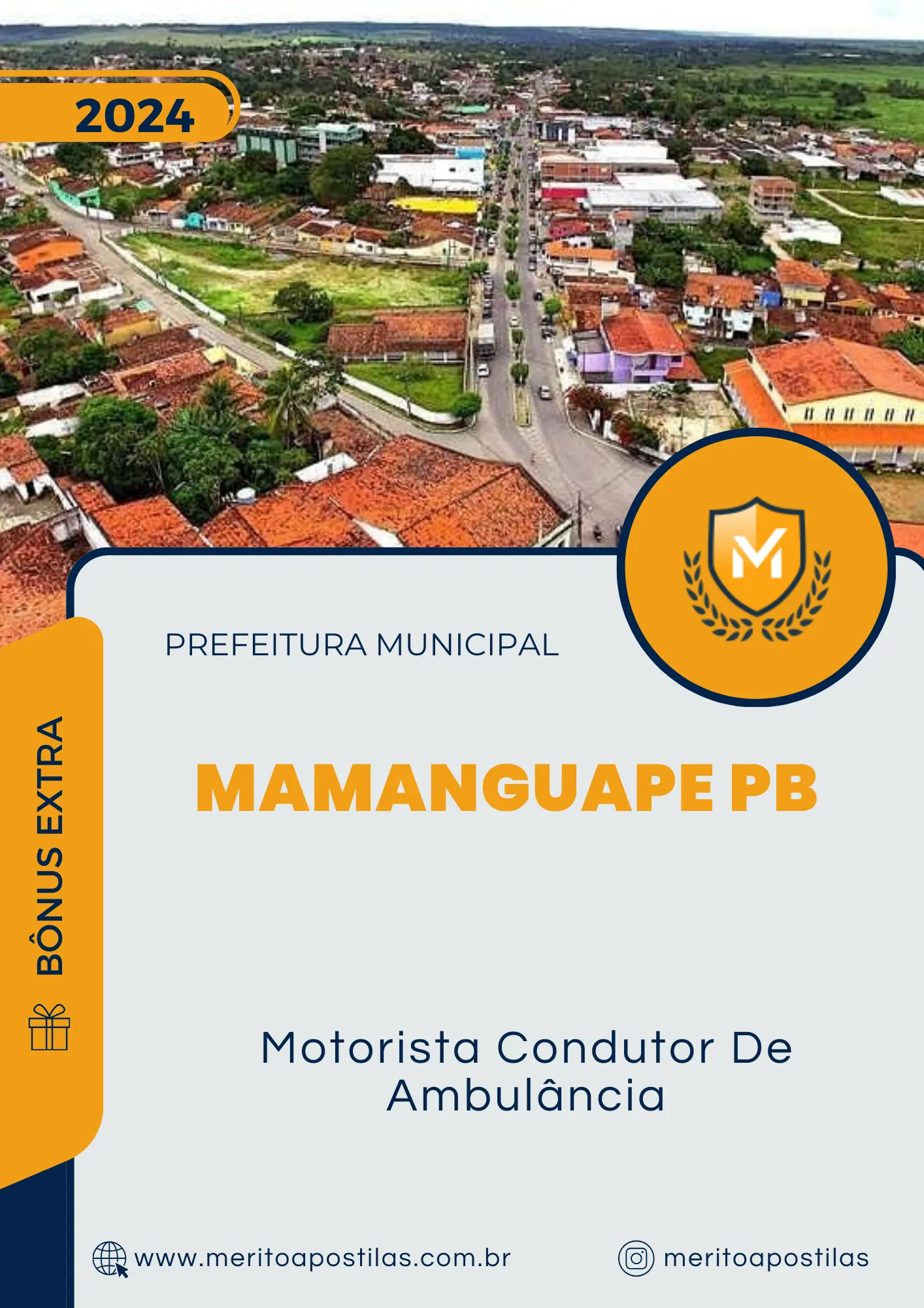 Apostila Motorista Condutor De Ambulância Prefeitura Mamanguape PB 2024