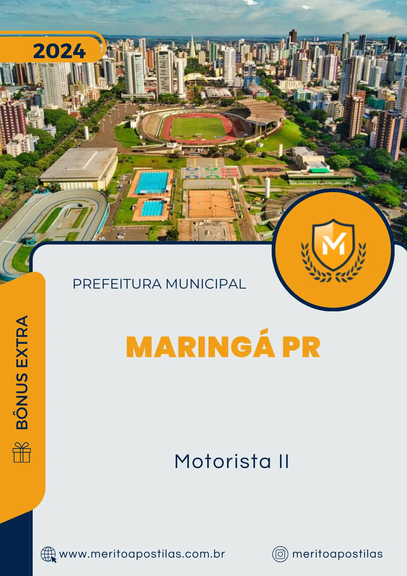 Apostila Motorista II Prefeitura Maringá PR 2024