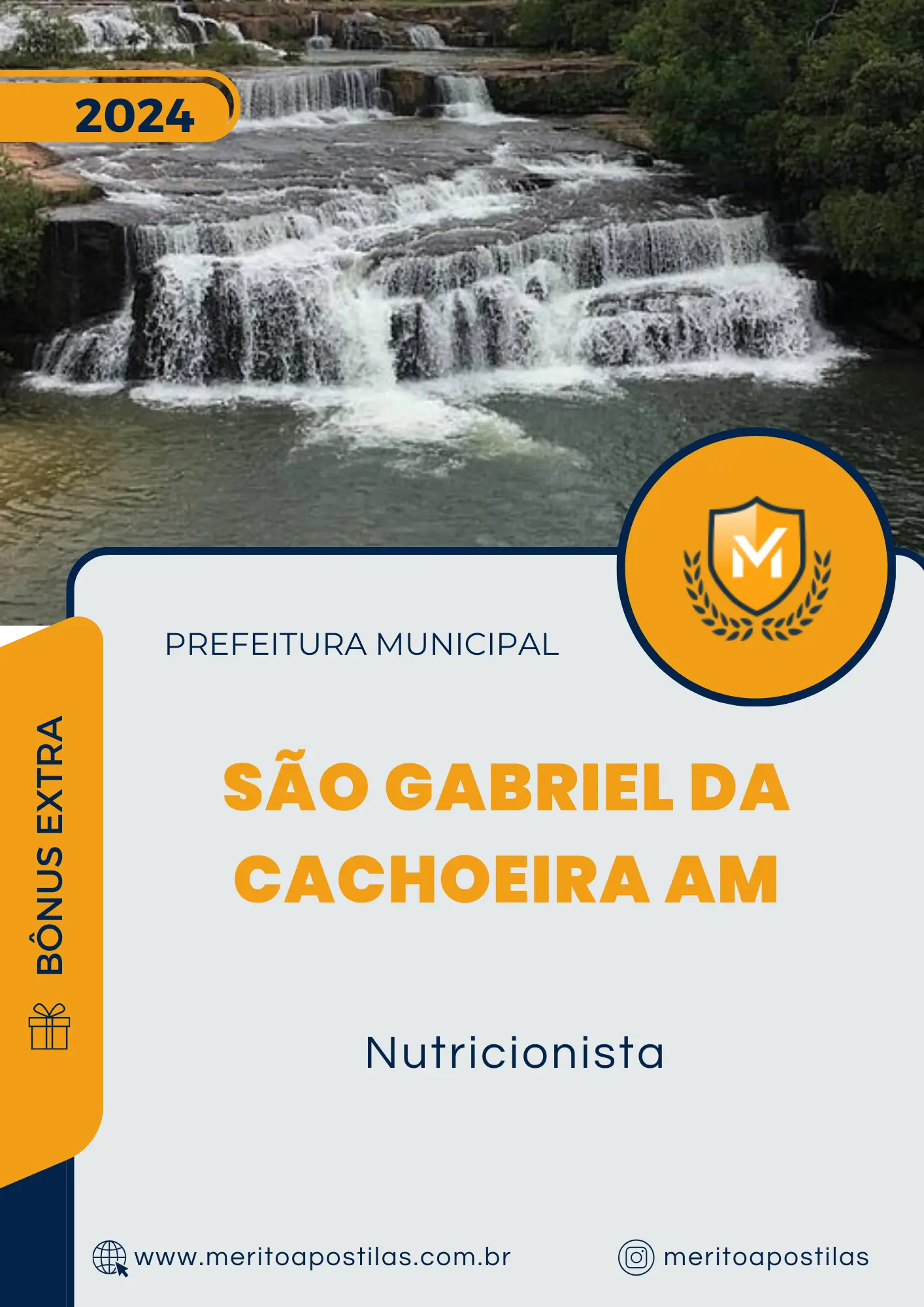 Apostila Nutricionista Prefeitura de São Gabriel da Cachoeira AM 2024