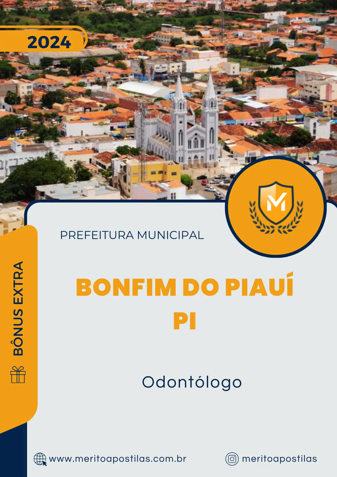 Apostila Odontólogo Prefeitura Bonfim do Piauí PI 2024