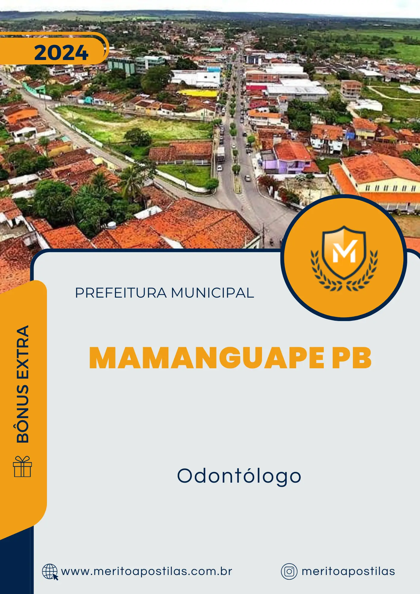 Apostila Odontólogo Prefeitura Mamanguape PB 2024