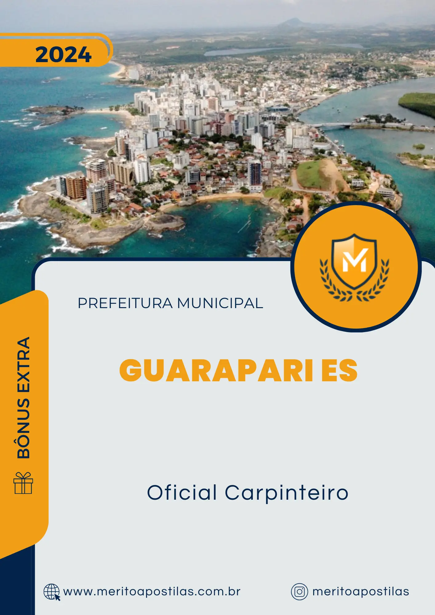 Apostila Oficial Carpinteiro Prefeitura Guarapari ES 2024