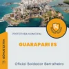 Apostila Oficial Soldador Serralheiro Prefeitura Guarapari ES 2024