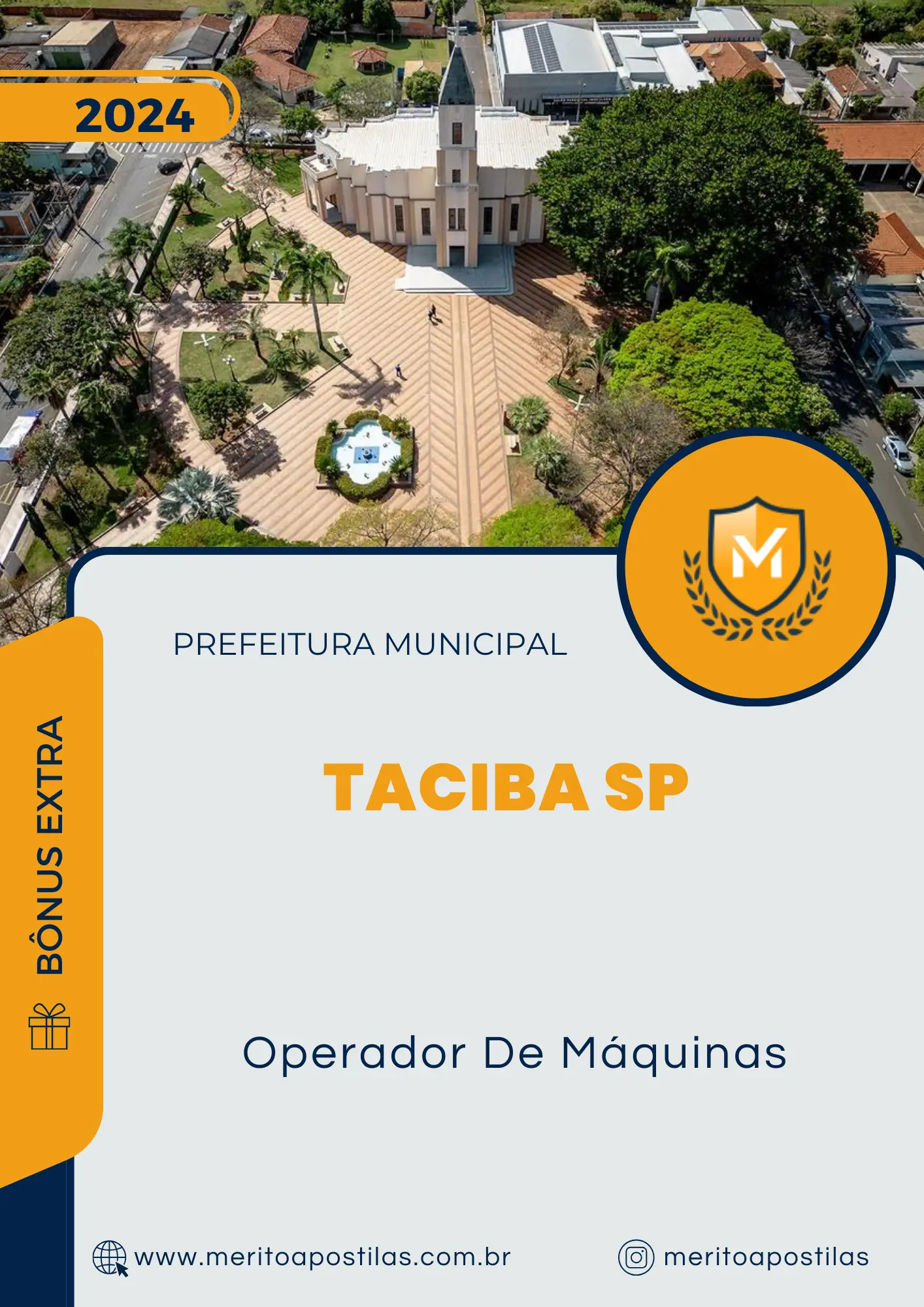 Apostila Operador De Máquinas Prefeitura de Taciba SP 2024