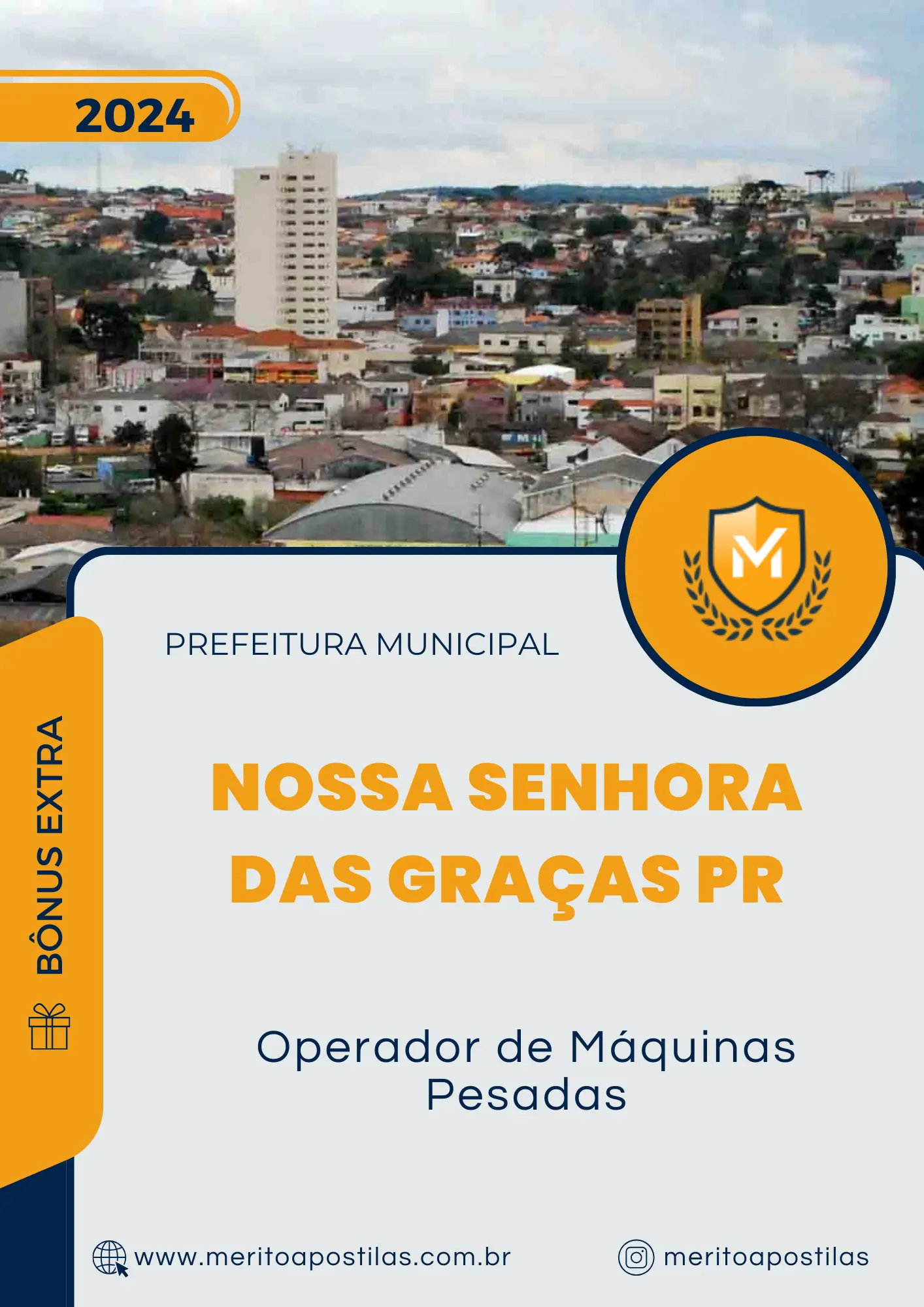 Apostila Operador de Máquinas Pesadas Prefeitura de Nossa Senhora das Graças PR 2024