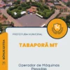 Apostila Operador de Máquinas Pesadas Prefeitura de Tabaporã MT 2024