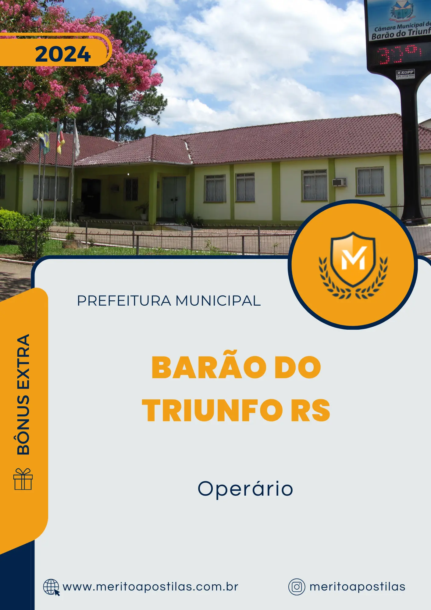 Apostila Operário Prefeitura Barão do Triunfo RS 2024