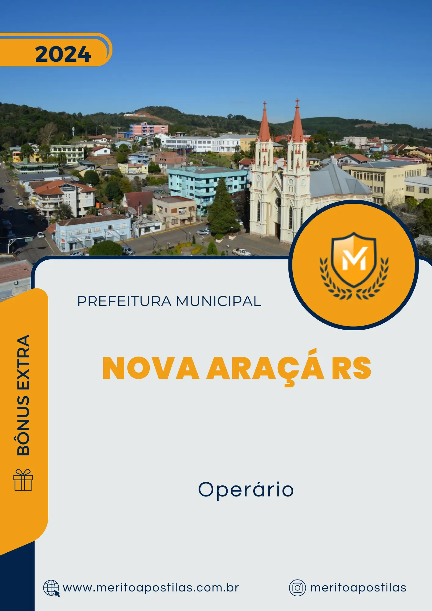 Apostila Operário Prefeitura Nova Araçá RS 2024